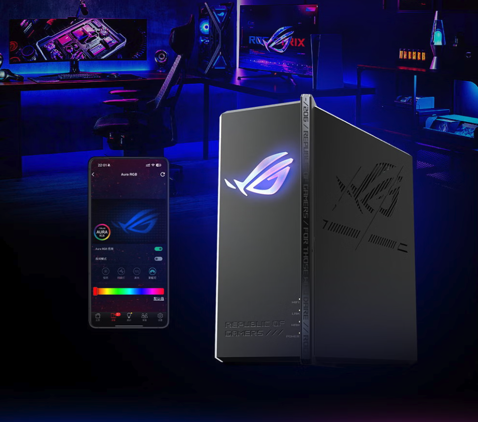 华硕ROG魔盒X电竞路由器开启预约 Wi-Fi 7+万兆口 2199元开售